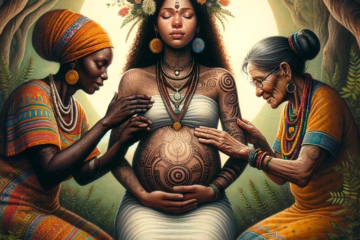 a sabedoria ancestral feminina representada em mulheres anciãs